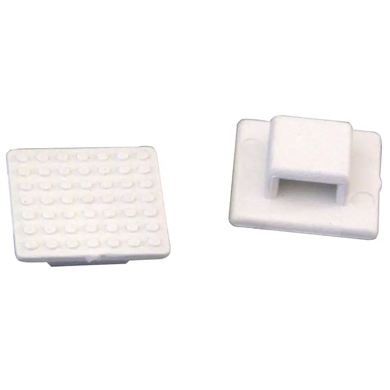 Weld Mount At-3 Small White Nylon Wire Tie Mount - Qty. 50 [At-3-50] 1