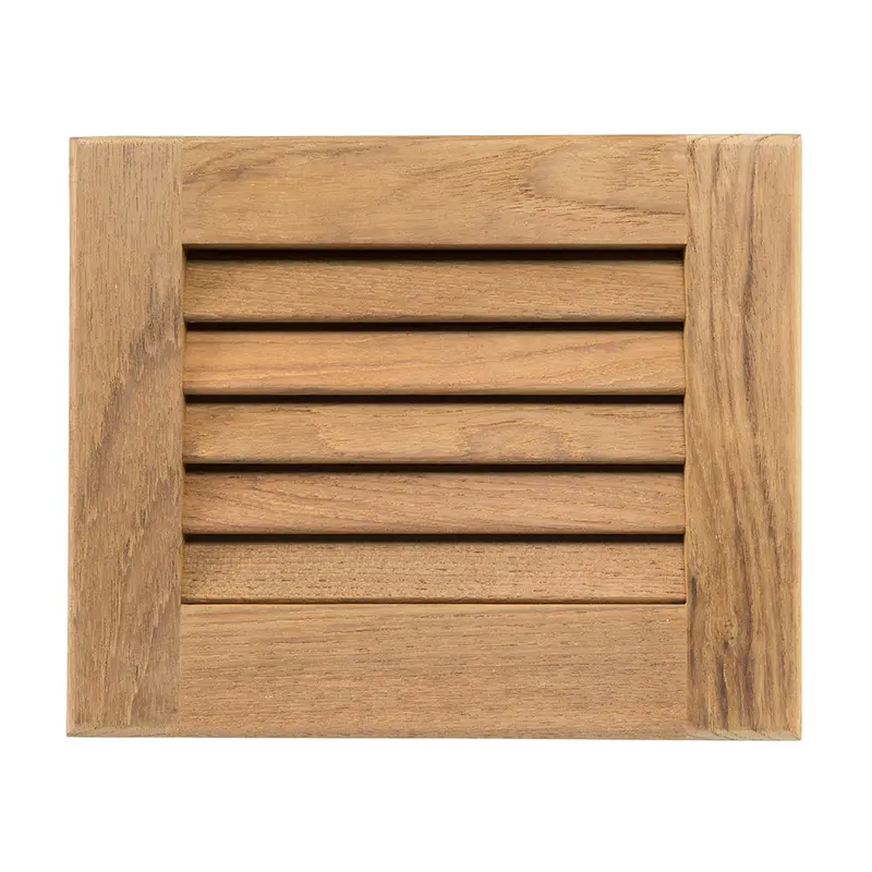 Whitecap Teak Louvered Insert - 7-1/2" X 9-1/8" X 3/4" [60712] 1