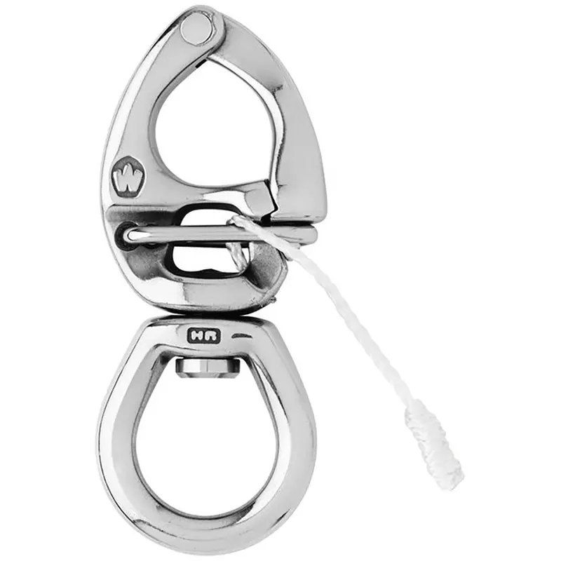 Wichard Hr Quick Release Snap Shackle With Large Bail -145Mm Length - 5-45/64" [2777W] 1