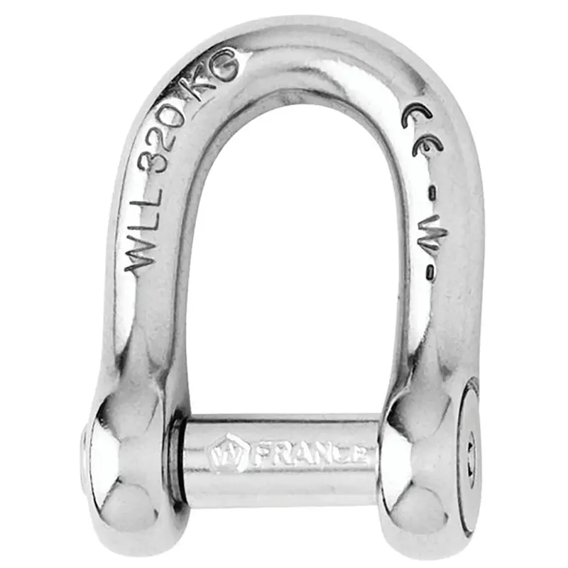 Wichard Self-Locking Allen Head Pin D Shackle - 8Mm Diameter - 5/16" [1304W] 1