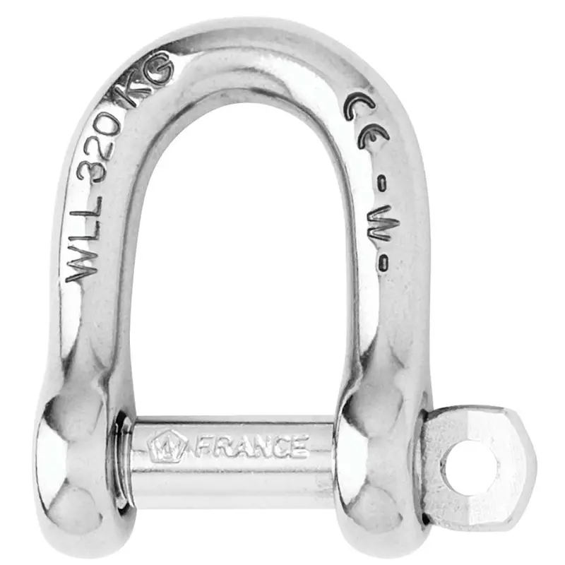 Wichard Self-Locking D Shackle - Diameter 10Mm - 13/32" [1205W] 1