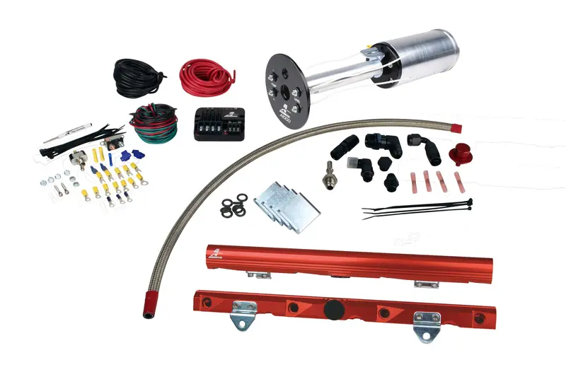 Aeromotive Ls7-Compatible Fuel System Kit For C6 Corvette (Includes A1000 Pump, Rails, Psc, And Fittings) 1