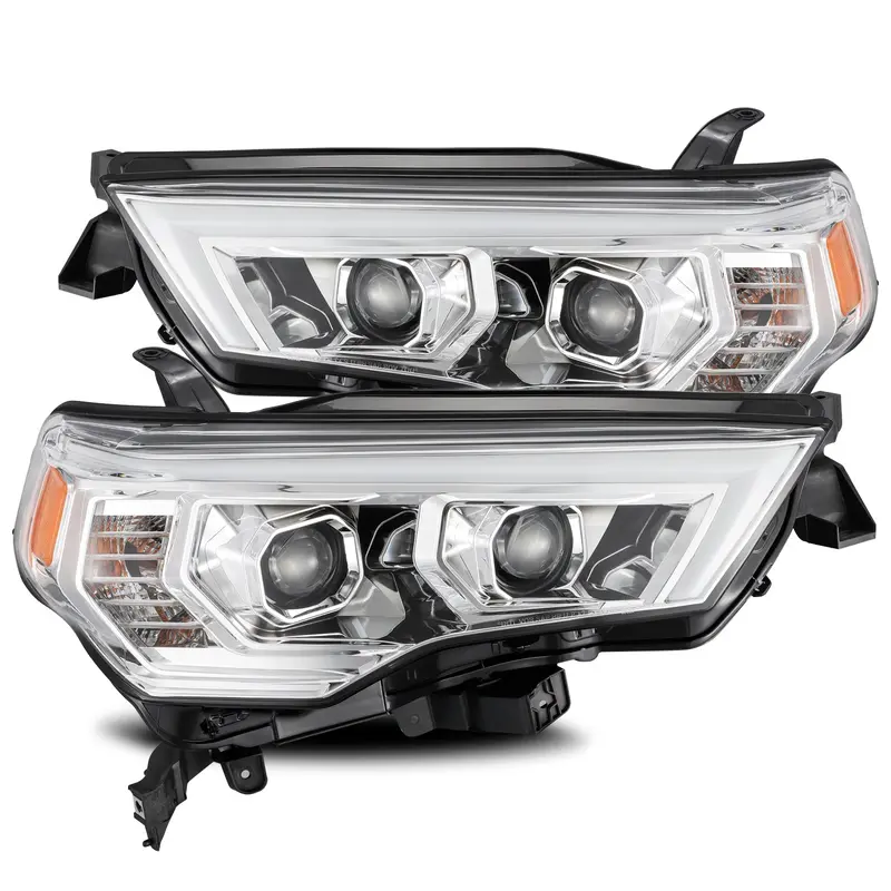 Alpharex 880731 Projector Headlights – Chrome Plank-Style Design For Modern Led Integration 1