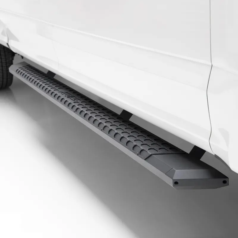 Aries Advantedge Black Aluminum Running Boards – 85-Inch, Compatible With Toyota Tundra Crew Cab (2007–2021) 1