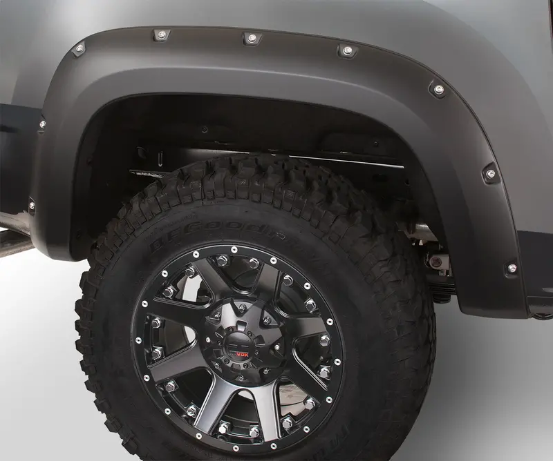 Bushwacker Pocket-Style Fender Flares – Durable Polyurethane Fitment For Aggressive Tire Clearance 1