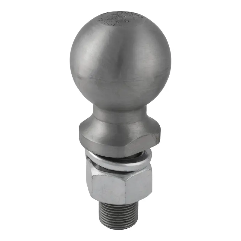 Curt Heavy-Duty 2-5/16" Trailer Ball – 1" X 2-1/4" Shank, 12,000 Lb Capacity, Raw Steel Finish 1