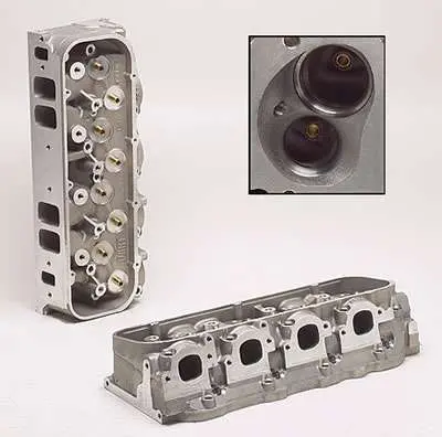 Dart 19200010 Bbc Pro-1 Cylinder Head – 325Cc, 121Cc Combustion Chamber, 2.25"/1.88" Valves (Bare) 1