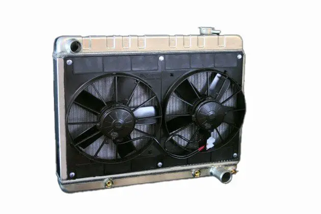 Dewitts Radiator With Integrated Fans – Direct-Fit Replacement For 1963–1966 Chevrolet C10 Trucks With Automatic Transmission 1