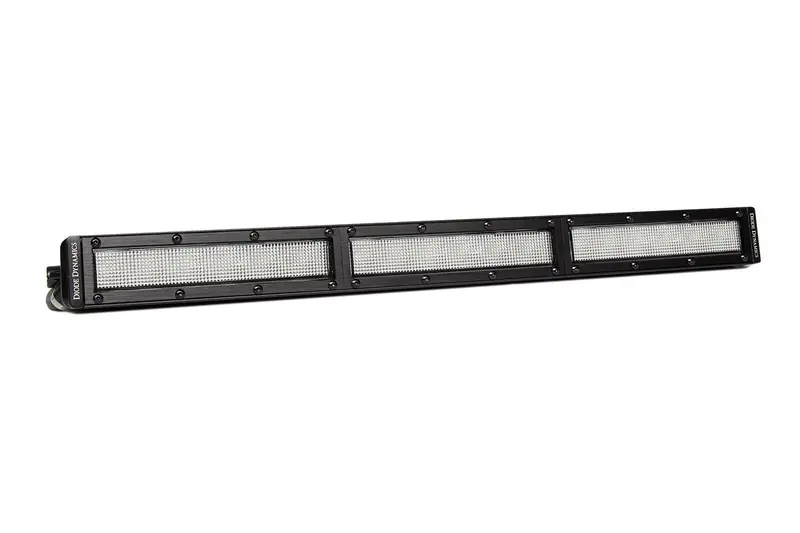 Diode Dynamics Dd6034 18-Inch Single-Row Led Light Bar – Flood Beam, Clear Lens, Stage Series 1