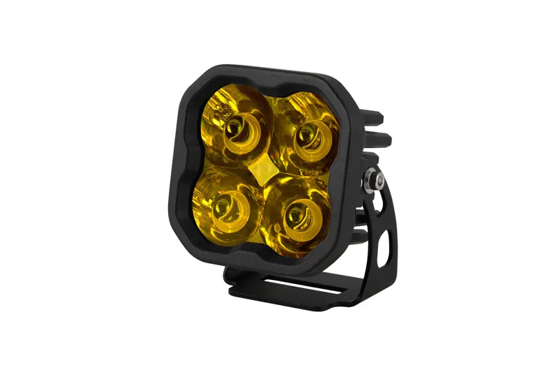 Diode Dynamics Ss3 Led Pro Pod – Yellow Spot Beam, Single Unit (Dd6135S) 1