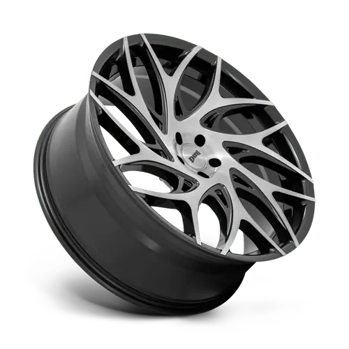 Dub S260240089+30 S260 Forged Wheel – 24X10", 6X135Mm Bolt Circle, 30Mm Offset, Brushed Black/Double Diamond Machined Face 1