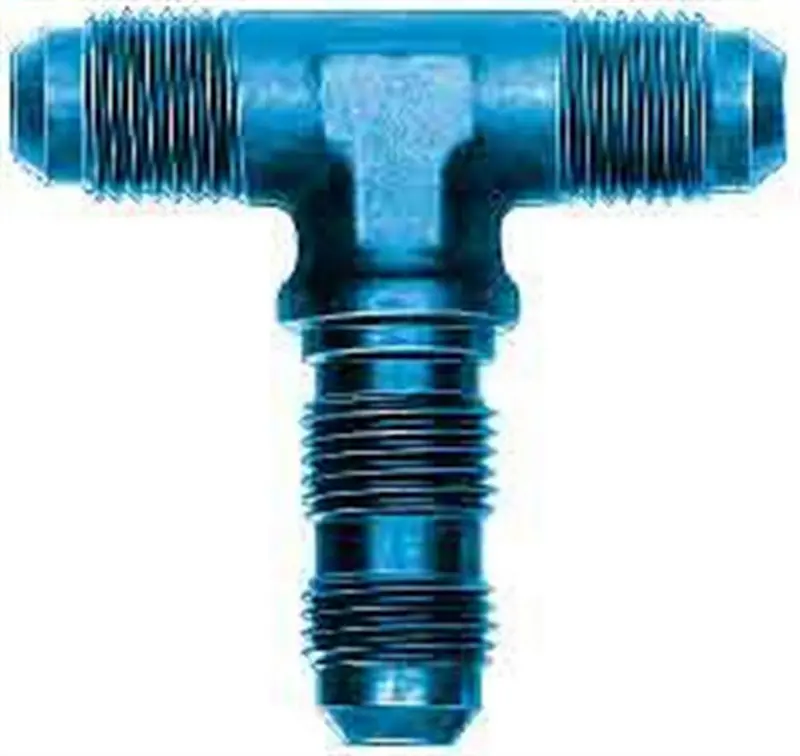 Earl’S Aeroquip Fcm2808 Aluminum Blackhead Tee Fitting – #3 An Size 1