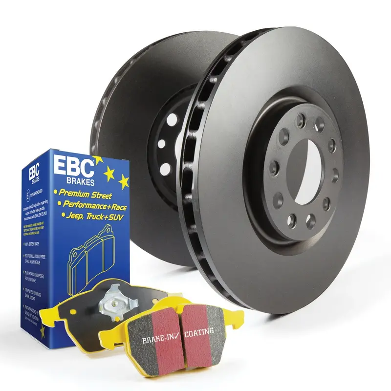 Ebc Brakes S13Kr1035 Yellowstuff Performance Brake Kit With Rk Series Rotors 1