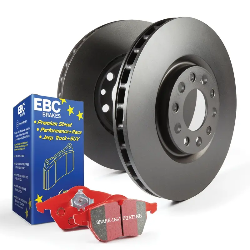 Ebc Redstuff Brake Pad And Rk Rotor Kit – High-Performance Street And Track-Compatible Package 1