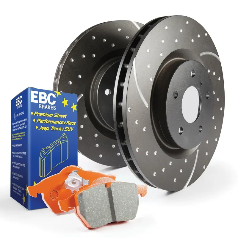 Ebc S8Kf1100 Orangestuff Brake Pad & Gd Rotor Kit 1