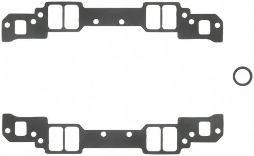 Fel-Pro 1277 High-Port Intake Manifold Gasket – 18-Degree Chevy Engine, 0.03-Inch Thickness 1