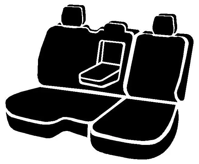 Fia Sl62-55 Leatherlite Seat Covers – Gray & Black Leatherette, 40/60 Split Design 2