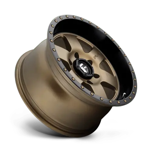 Fuel D617 Bronze Machined Off-Road Wheel – 17X9", 6X5.5", -12Mm Offset 1