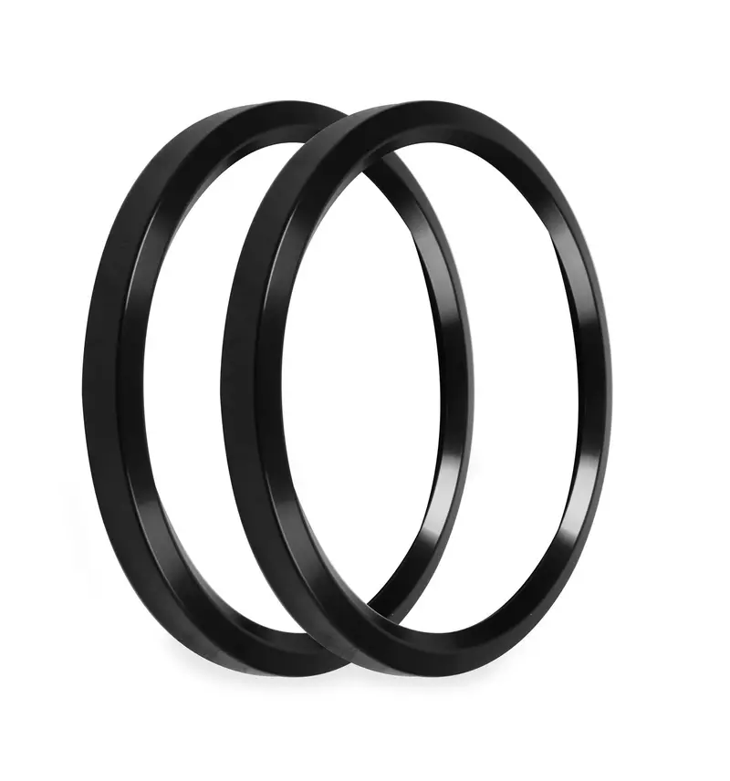 Holley Efi 553-147Bk Replacement Dash Bezels – 4.5-Inch Diameter, Black Finish (2-Pack) 2