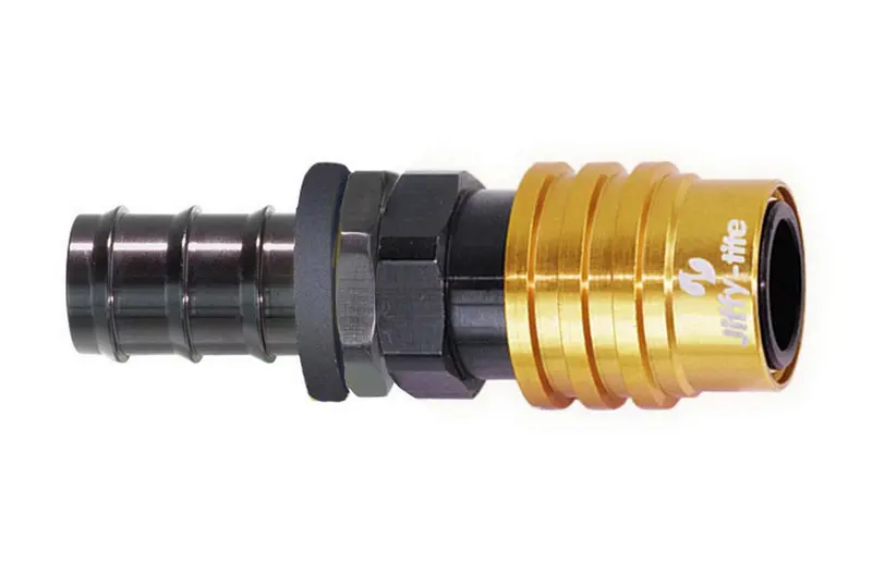 Jiffy-Tite Quick-Connect Hose Socket – #4 Male Push-To-Lock Fitting (21504P) 1