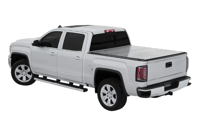 Lomax B2020059 Folding Hard Tonneau Cover For Truck Beds 1