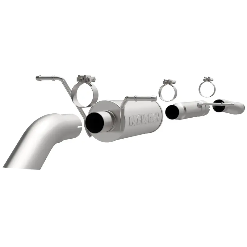 Magnaflow 17101 Off-Road Pro Series Stainless Steel Cat-Back Exhaust – Gas-Powered Vehicles 1