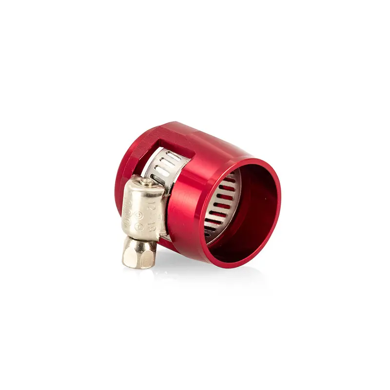 Mishimoto Mmhxf-06-4-Rd -6An Hex Hose Finisher Clamp Set – Red Anodized Aluminum 2