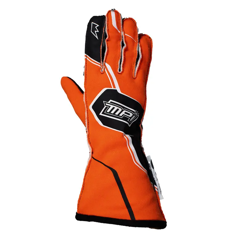 Mpi Racing Gloves – Sfi 3.3/5 Certified, Orange, Small Size (Mpi-Gl-O-S) 1
