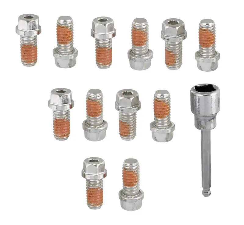 Mr. Gasket 2230G Locking Header Bolt Kit – 3/8-16 X 3/4 Inch, 12-Piece Set 1