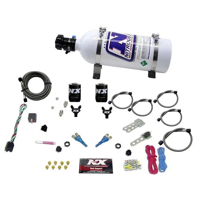 Nitrous Express Dodge Efi Full-Race Nitrous System – Dual-Nozzle, 100–300 Hp Tuning, Includes 5Lb Bottle 1