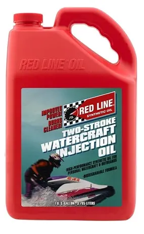 Red Line 40705 Synthetic 2-Stroke Injection Oil – 1-Gallon Watercraft-Specific Formula 1