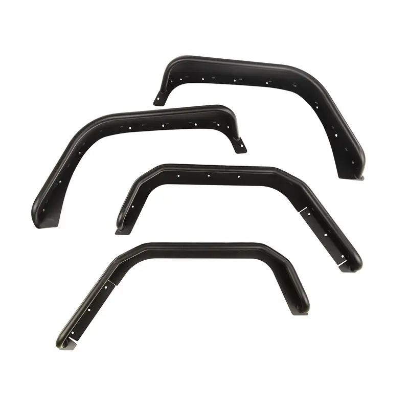 Rugged Ridge 11615.48 Steel Fender Flare Kit – Four-Piece Front And Rear Set 1