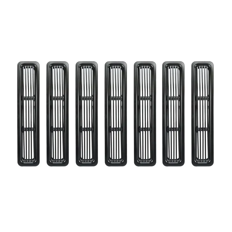 Rugged Ridge Billet Aluminum Grille Inserts – Sleek Black Finish For Custom Front-End Styling 1
