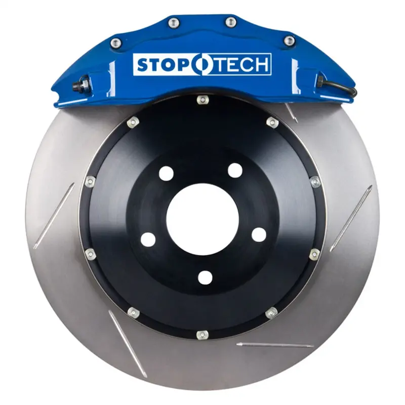 Stoptech 83.262.6700.21 Big Brake Upgrade Kit – Two-Piece Front Rotors With Performance Pads 1