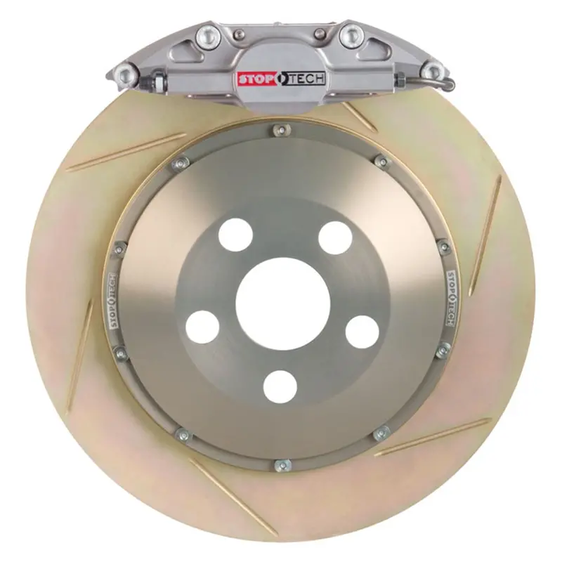Stoptech Trophy Sport Big Brake Kit – Rear, Two-Piece Slotted Rotors (Model 83.133.0023.R3) 1