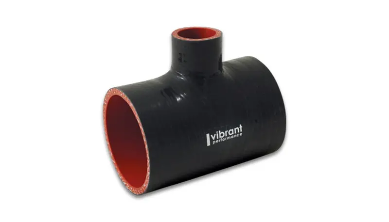 Vibrant Performance 19690 T-Shaped Hose Coupler – 2.75-Inch Main Id, 1-Inch Branch Id, 4-Inch Overall 1