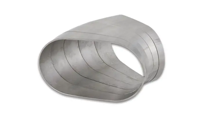 Vibrant Performance 45° Oval Pie Cut – 3.50" Nominal Tube Size, Model 13585 1