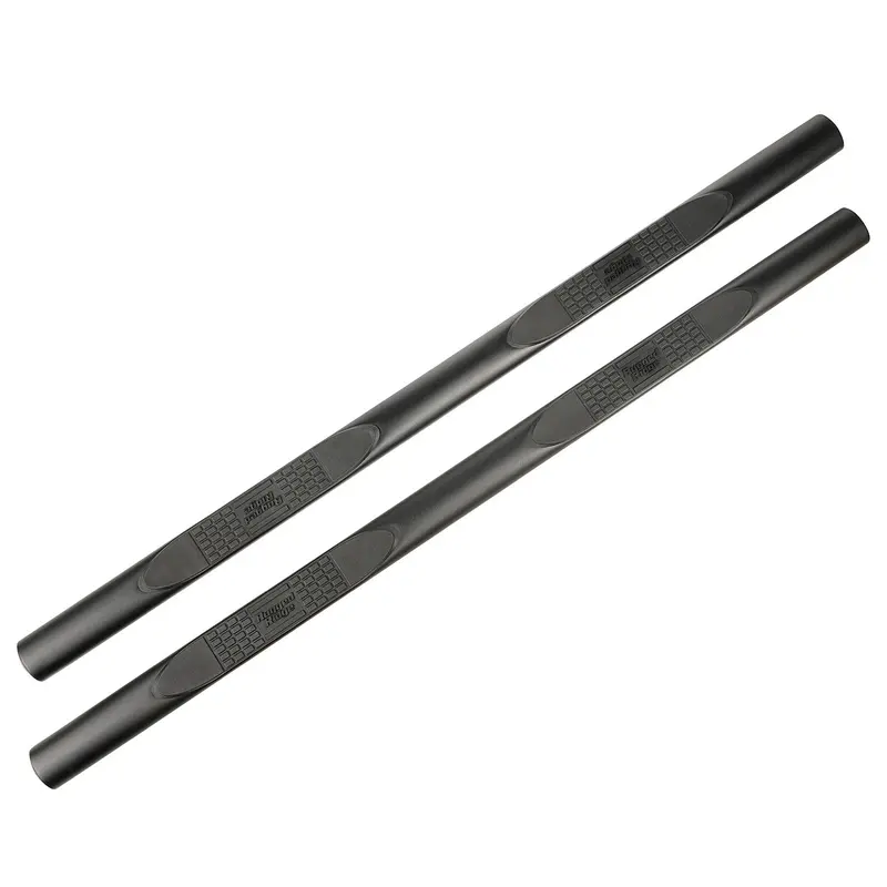 Rugged Ridge 11591.15 Oval Side Step – 4-Inch Wide, Textured Black Finish 1