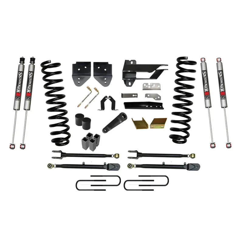 Skyjacker 6-Inch Lift Kit For 2017–2019 Ford F-250 Super Duty – Includes Adjustable 4-Link System, Monotube Shocks, Coil Springs, And Hardware 1