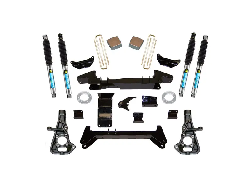 Superlift 6-Inch Lift Kit For 2001–2010 Silverado/Sierra 2500Hd & 3500Hd 4Wd – Knuckle-Style With Bilstein Shocks 1